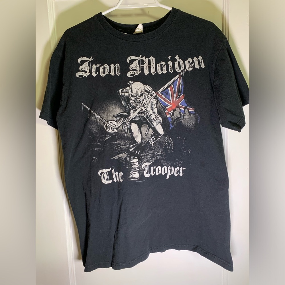 2014 iron maiden the trooper shirt